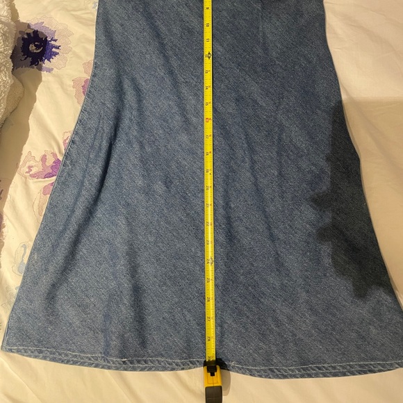 Vintage JACOB Halter Denim Dress 100% cotton - Picture 7 of 7